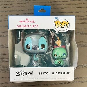 Stitch and Scrump Ornaments